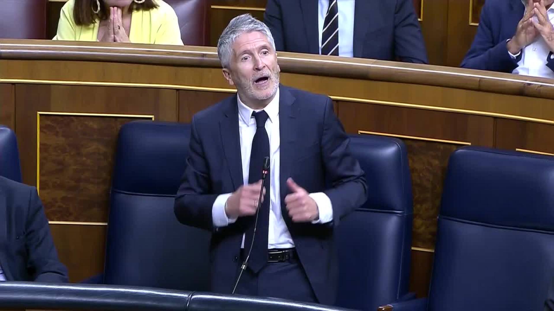 Marlaska dice que la anulación del contrato de balas de Israel no compromete la protección