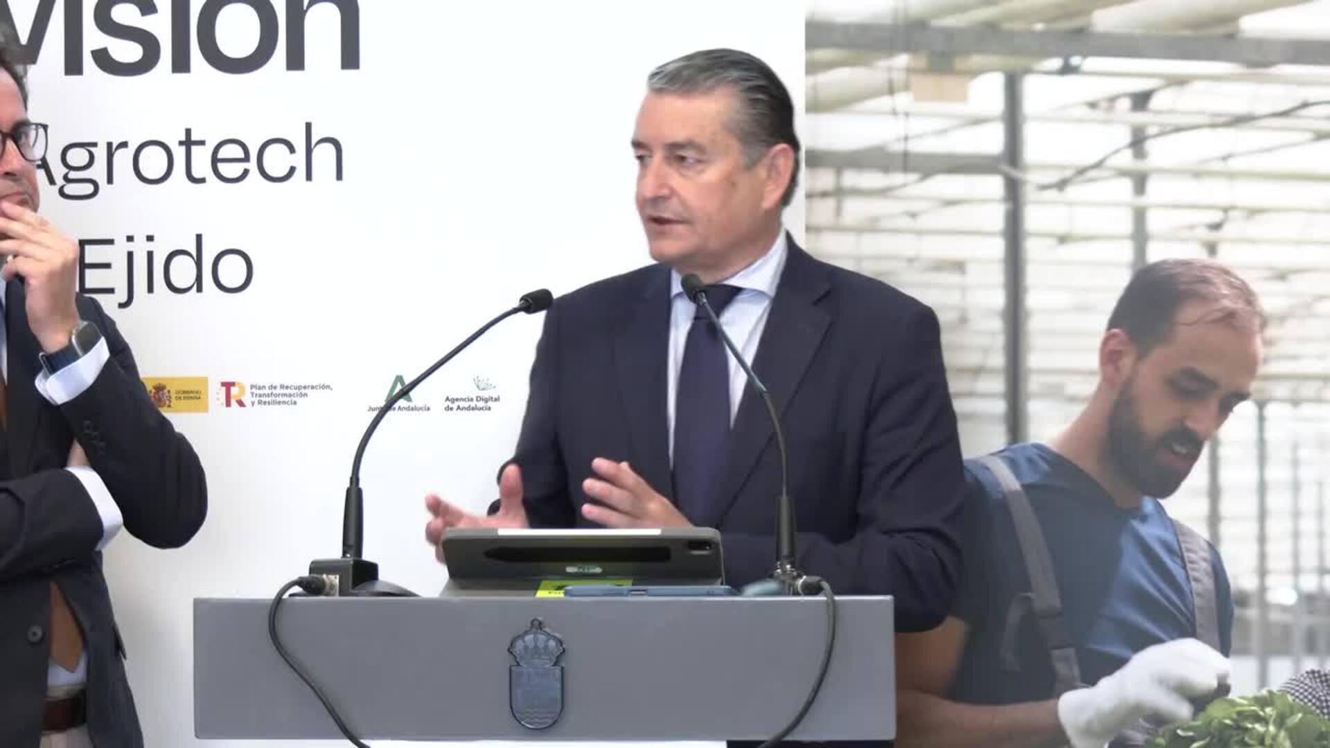 La Junta lanza centro de emprendimiento digital en El Ejido enfocado en agrotecnología
