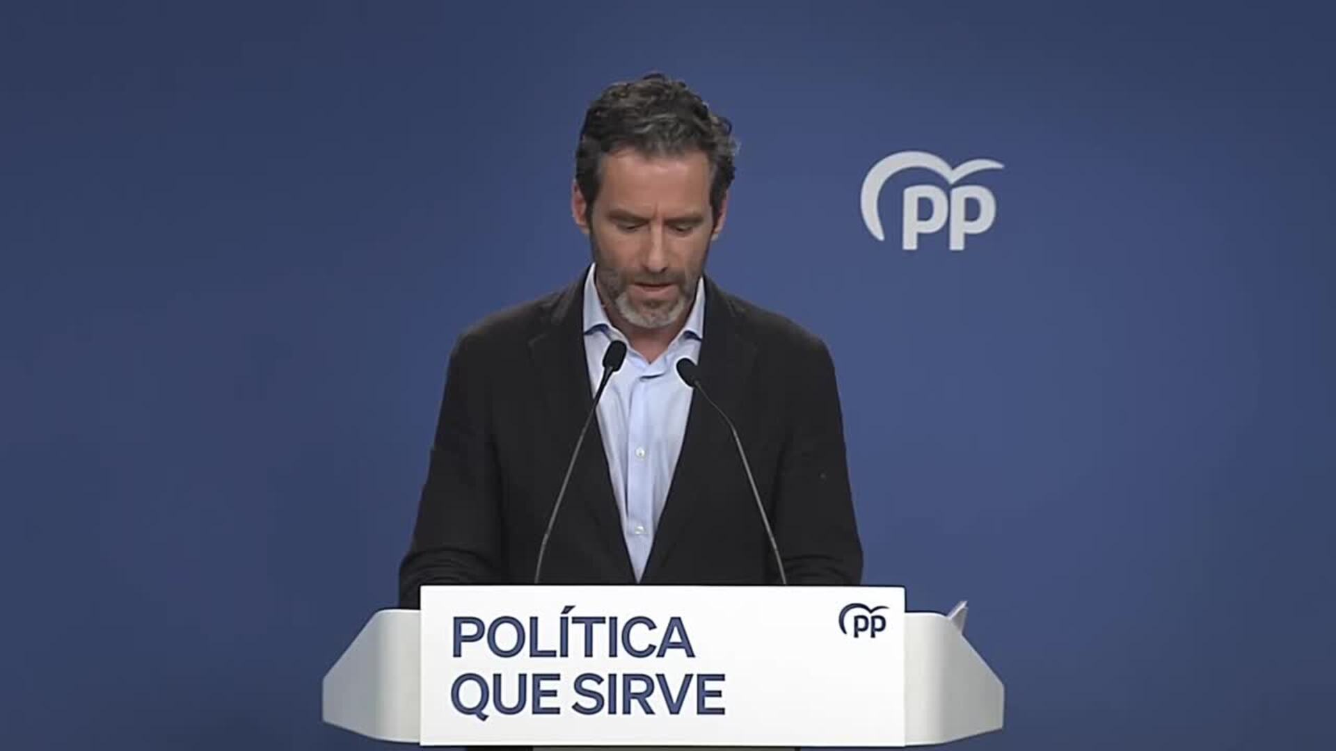 El PP rechaza una moción de censura y exige a Sánchez dimitir: "Ha decidido una agonía lenta"