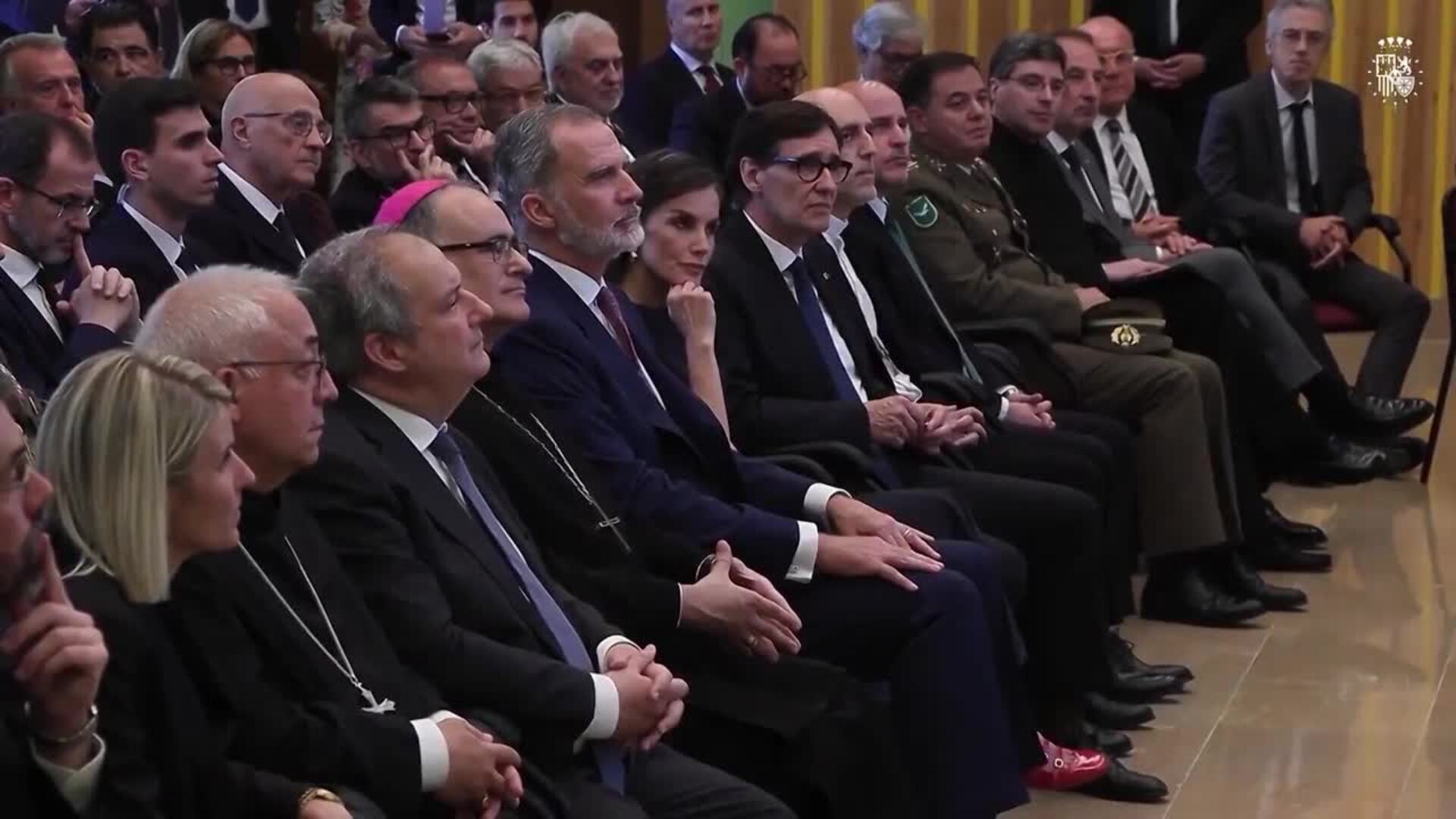 Felipe VI y Letizia visitan el Monasterio de Montserrat en el milenario de su fundación