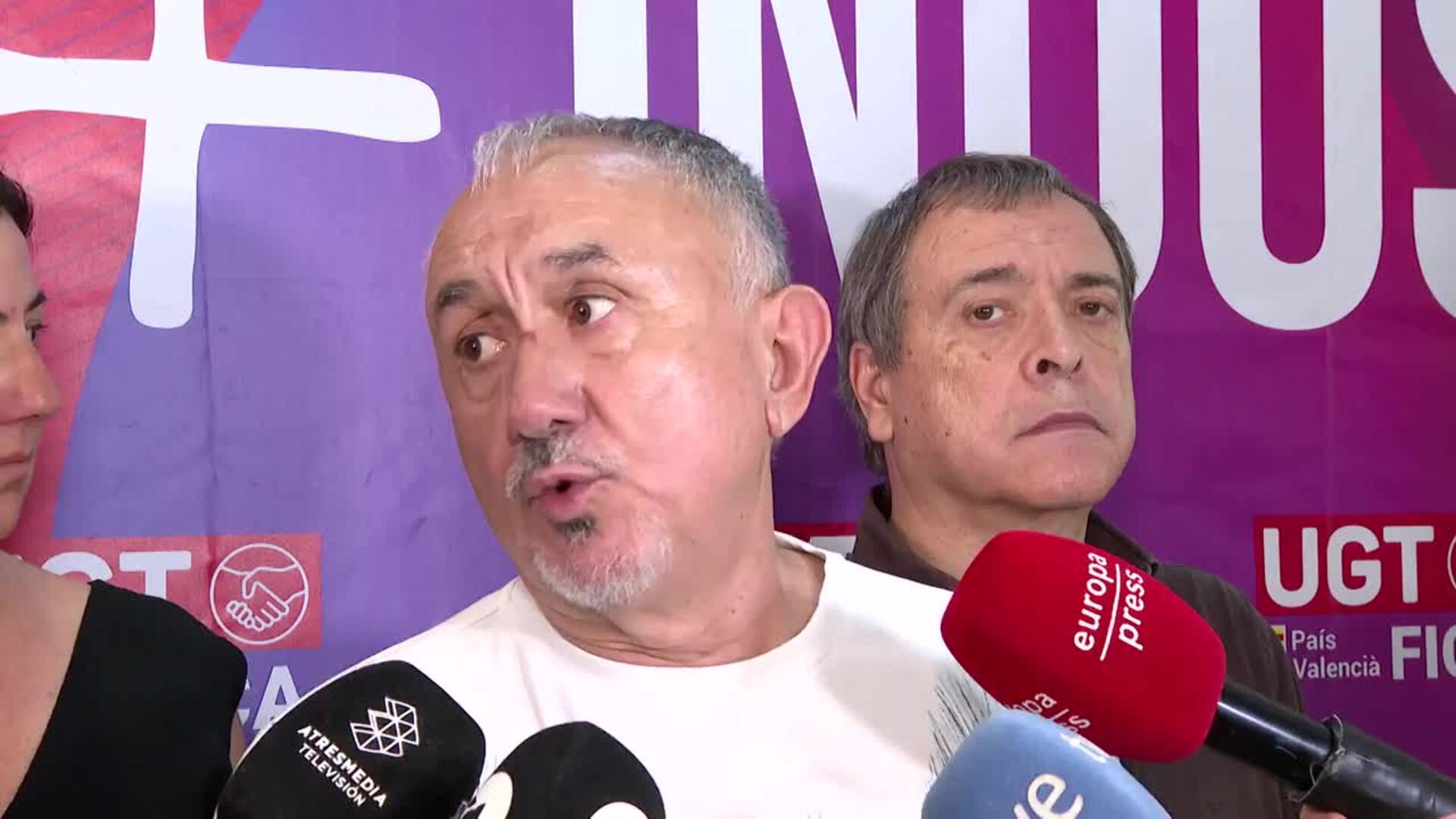 UGT cree que con Cataluña se abre una "federalización de la recaudación de impuestos"