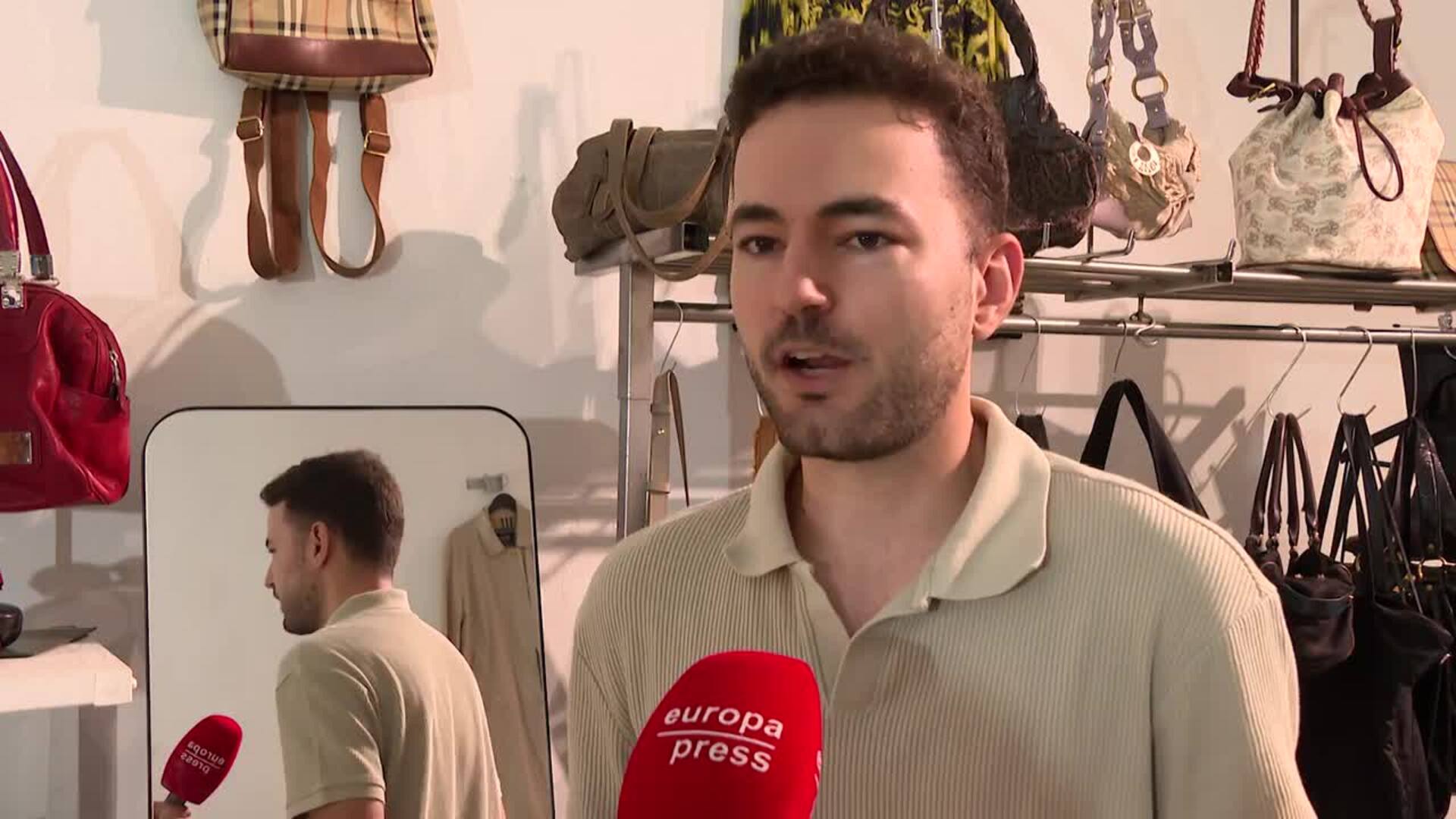 Cristian Abril: "Barcelona es capital del vintage porque hay mucha cultura de segunda mano"