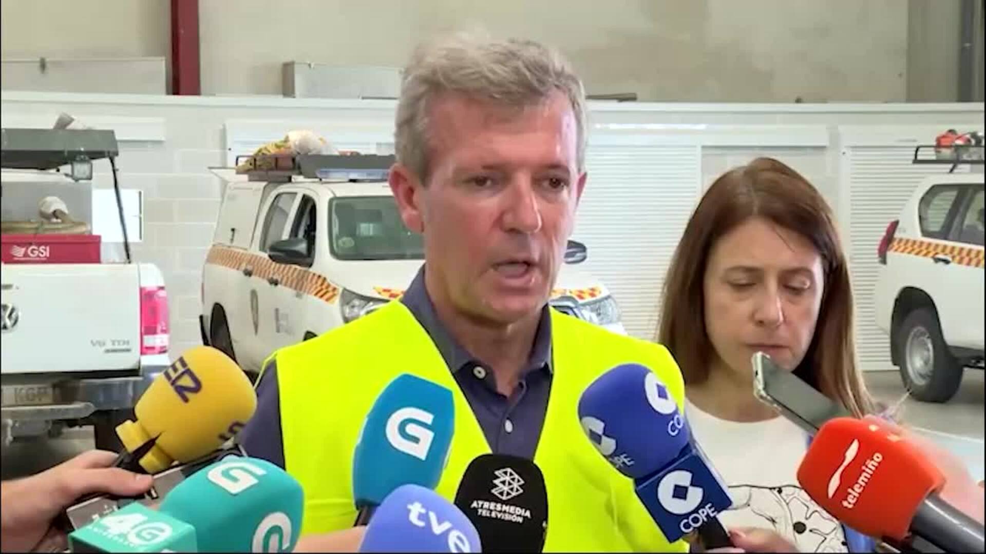 Rueda reconoce que las perspectivas de los incendios "siguen sin ser optimistas"