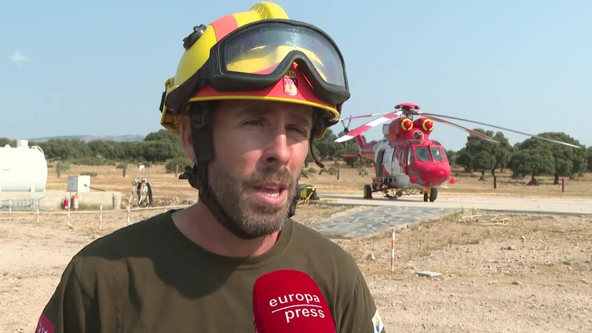 Bomberos forestales de Madrid condicionan la huelga a una respuesta "objetiva" de Tragsa y CAM