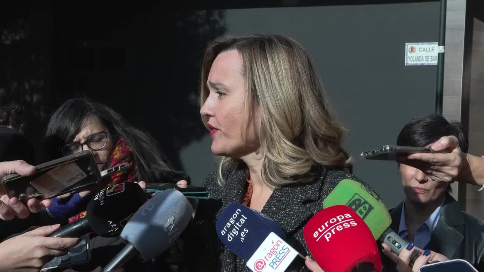 Pilar Alegría traslada el respeto al auto de TS sobre Ábalos: "es el momento de la justicia"