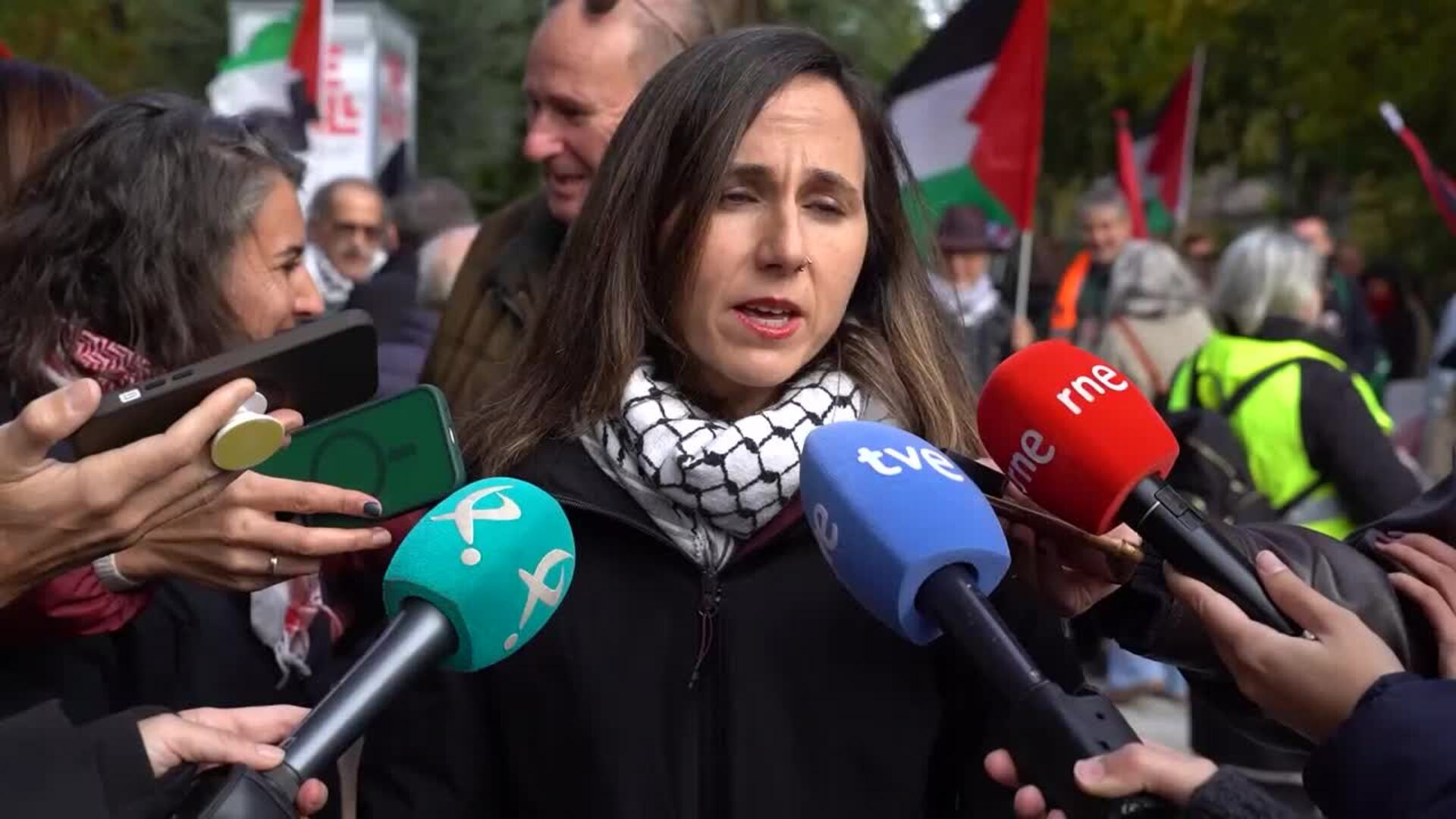 Belarra reprocha a Sánchez no dar "todas las explicaciones" que debía sobre casos de corrupción