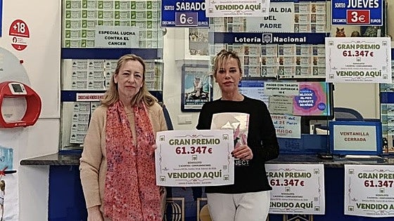 La Bonoloto deja 61.347 euros en la administración El Búho de Hernán Cortés