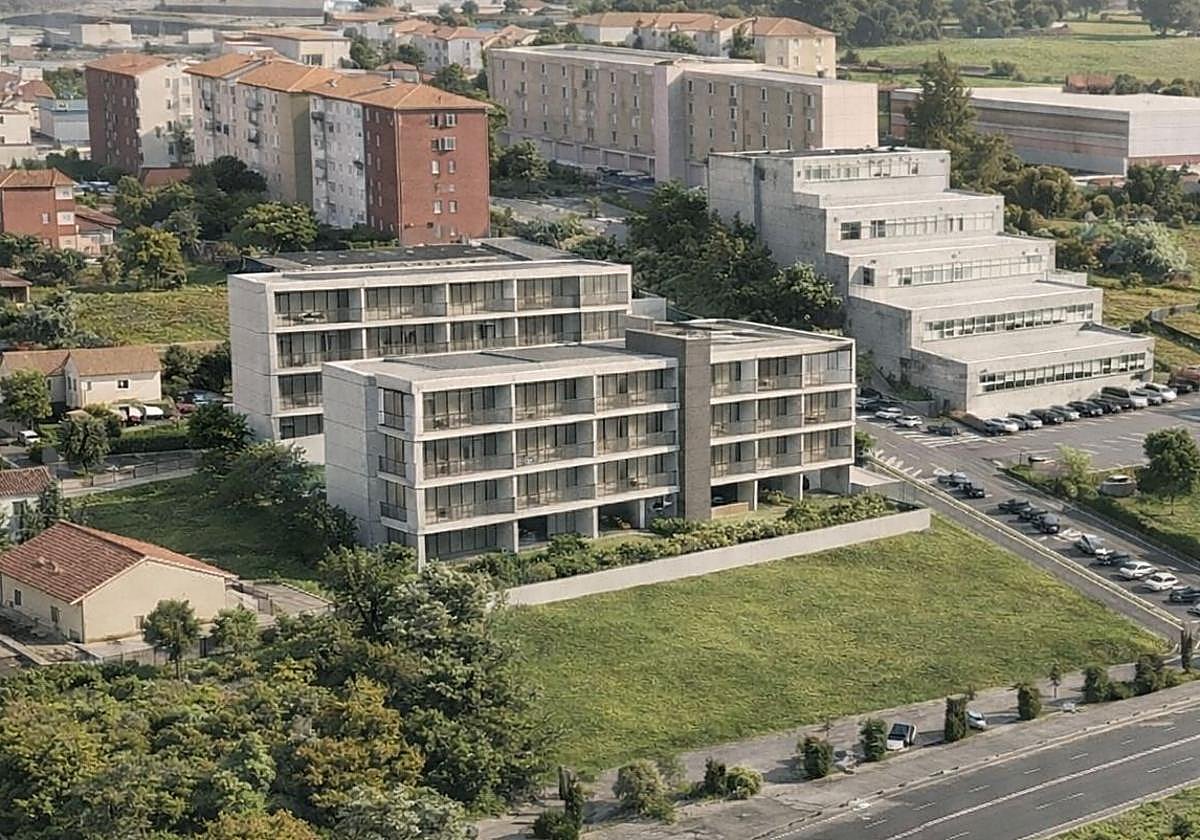 Imagen provisional de las 42 viviendas protegidas de El Valle.