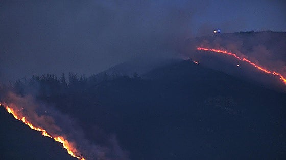 Montes advierte del «alto riesgo» de incendios «al menos» hasta el viernes