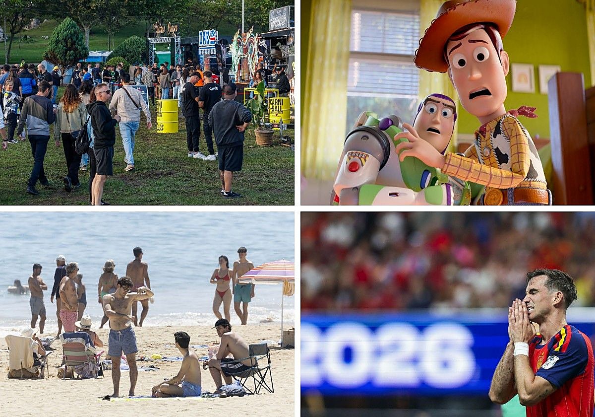 El verano llega con hamburguesas, conciertos, playa y... La Roja