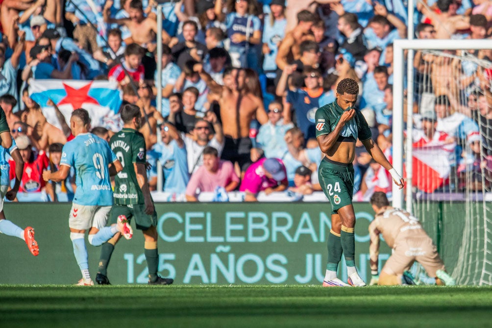 Lamento de Belocian tras su penalti.