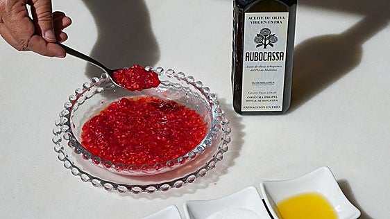 Tartar de frambuesa, un plato versátil y elegante