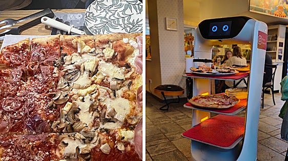 Las pizzas al metro de Monari, un formato único en Soto de la Marina