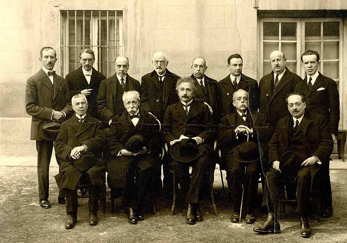 Visita histórica de Albert Einstein a Madrid en marzo de 1923.