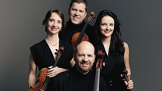 El Cuarteto Casals y el chelista Adolfo Gutiérrez Arenas, en los Marcos Históricos