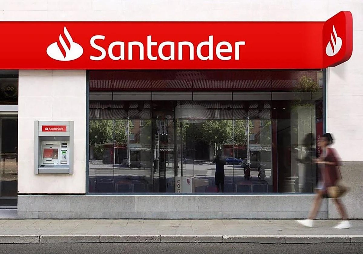 Sucursal del Santander.