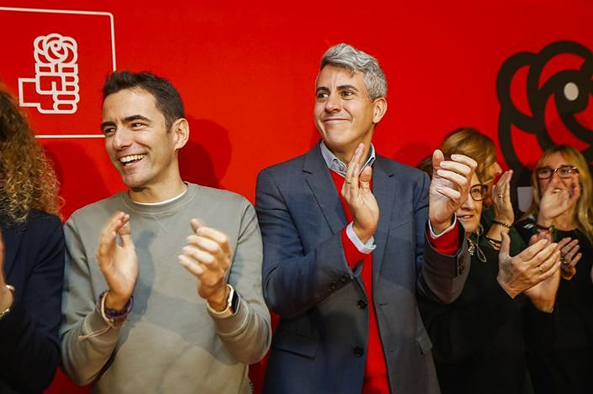 Pedro Casares y Pablo Zuloaga en una imagen de archivo de enero de 2025.