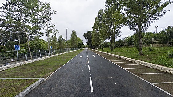 El aparcamiento de Mataleñas abrirá en cuanto el césped se asiente
