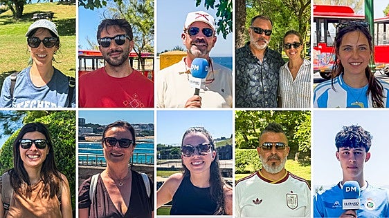 Turistas en busca del 'fresquito'