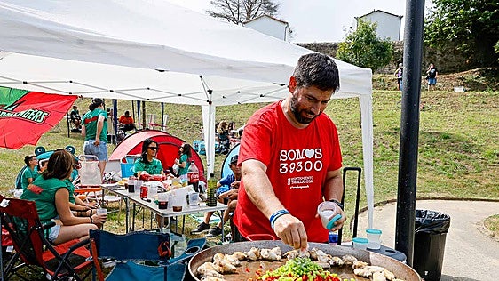 Las paellas tomaron Miravalles