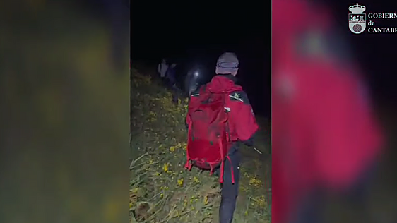 Protección Civil rescata a cuatro jóvenes desorientados en Castro Valnera
