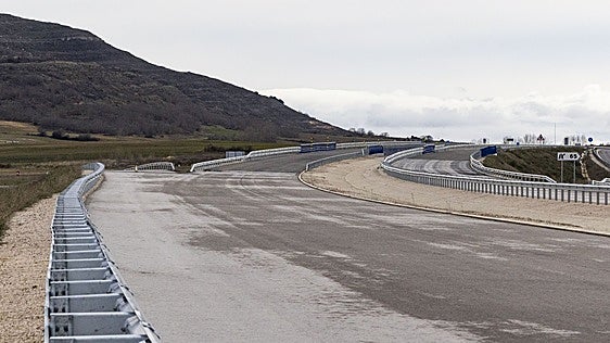 El único tramo en obras de la autovía Burgos-Aguilar no acaba en el plazo previsto