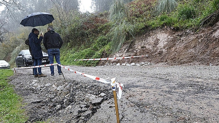Encargan un proyecto para reparar el argayo de Viérnoles