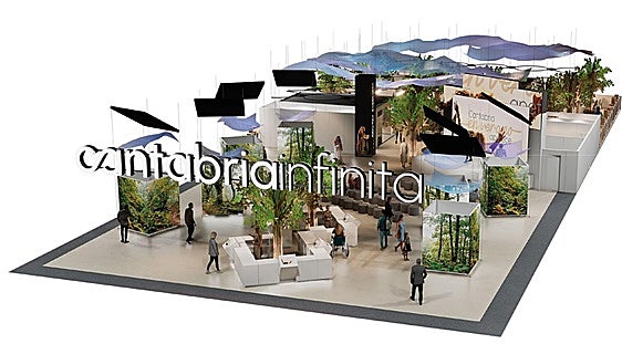 El estand de Cantabria en Fitur, en imágenes