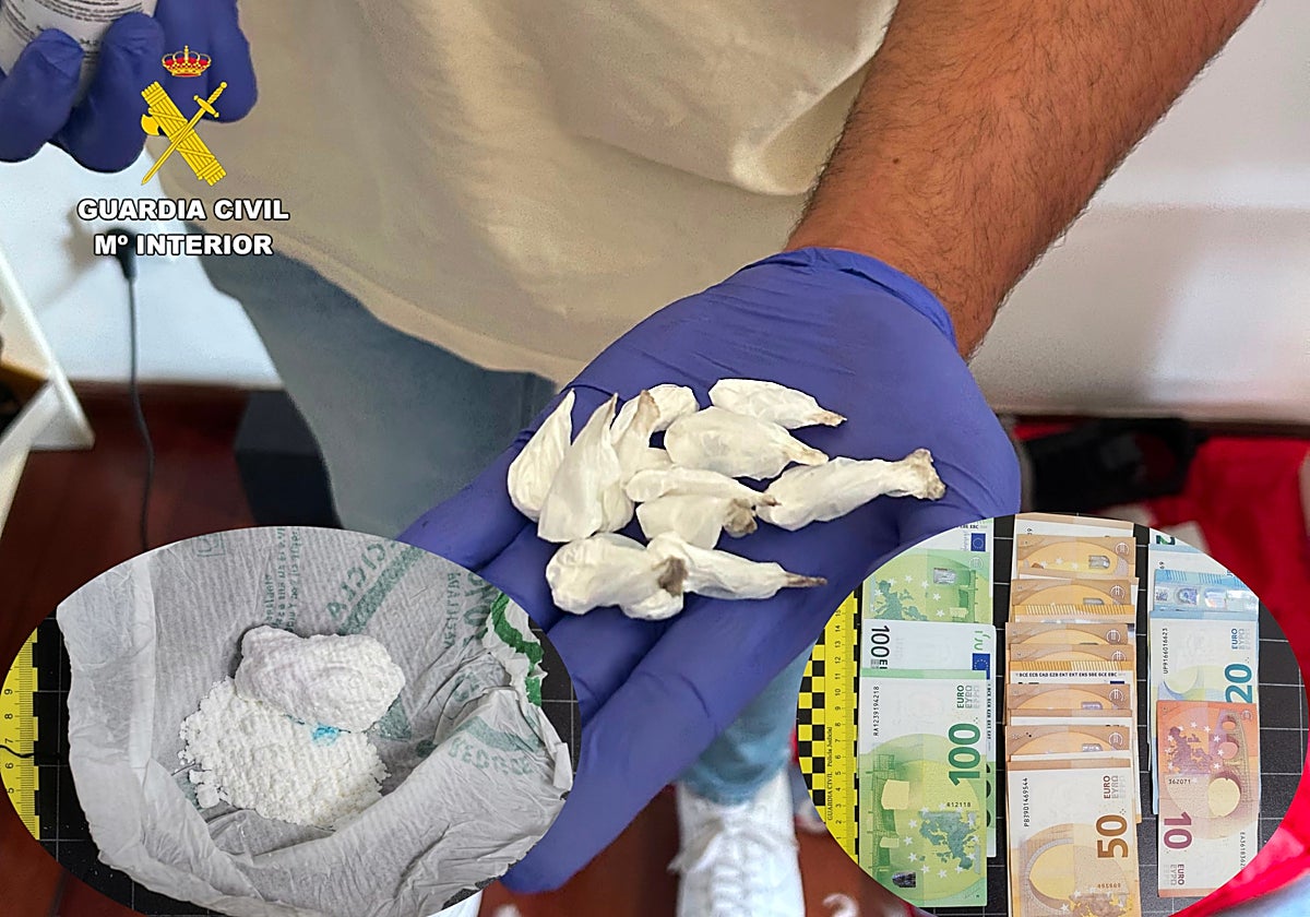 La Guardia Civil desmantela un punto de venta de droga en Reocín y detiene a dos personas