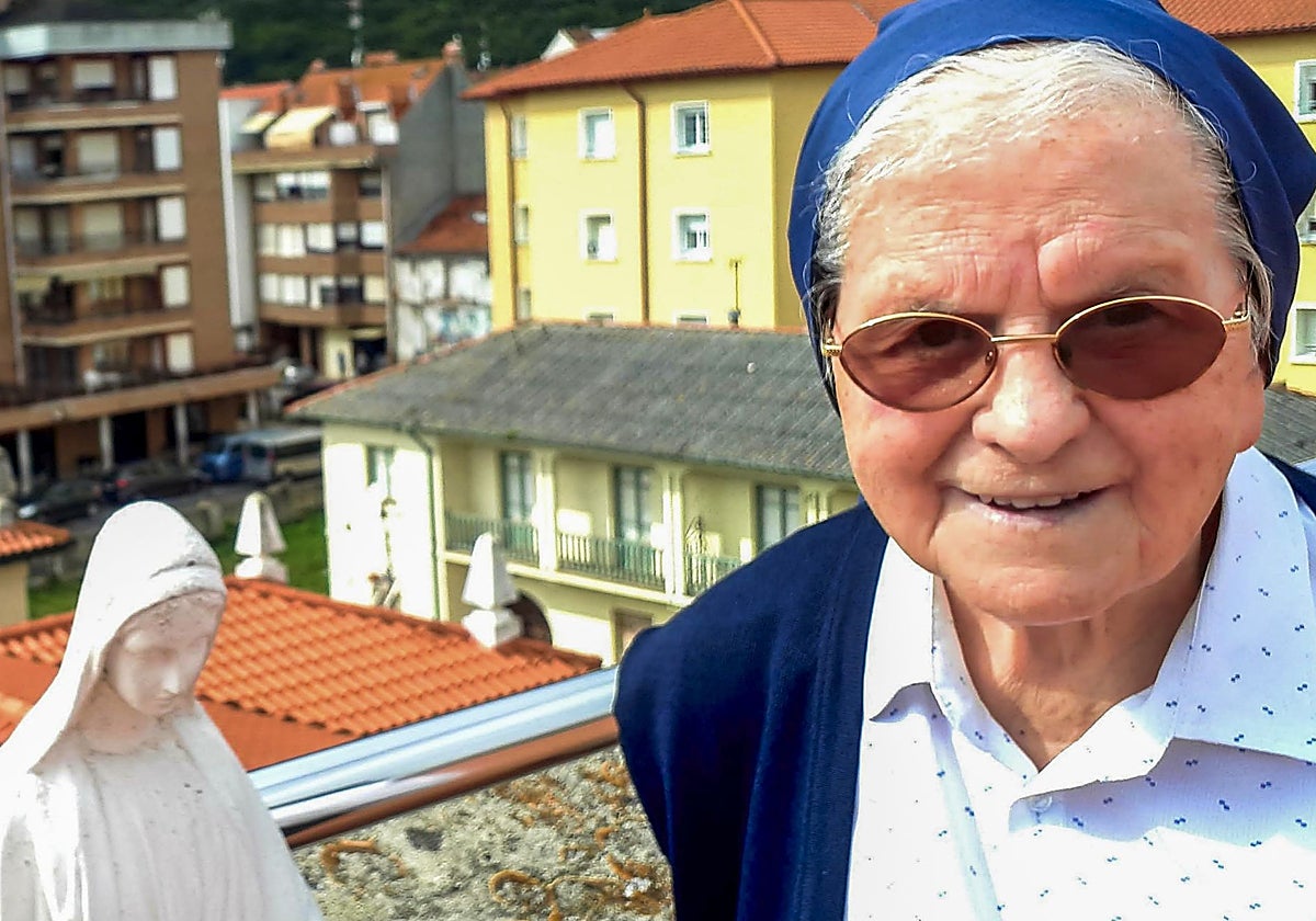 Adiós a sor Carmen, una santoñesa más