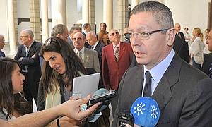 El ministro de Justicia, Alberto Ruiz- Gallardón./ Efe