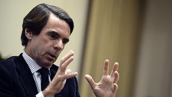 El expresidente del Gobierno, José María Aznar.