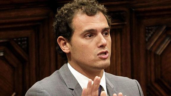 El presidente de Ciudadanos, Albert Rivera. 