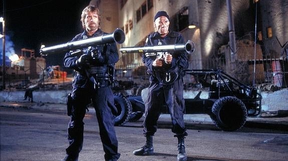 Chuk Norris, en una imagen del documental 'Electric Boogaloo'.