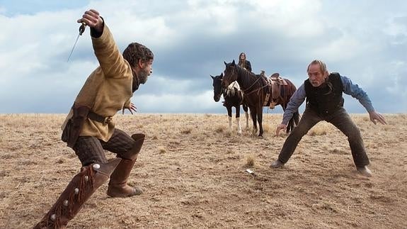 Una secuencia de 'Deuda de honor'.
