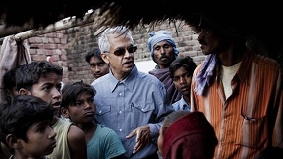 Veerabhadran Ramanathan, en el centro de la imagen.