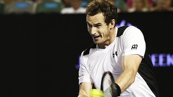 Murray, en un partido del Abierto de Australia. 