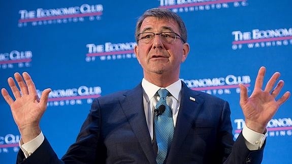 Ashton Carter, secretario de Defensa de EE UU.