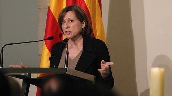 La presidenta del Parlament, Carme Forcadell. 