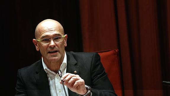 El conseller de Asuntos Exteriores, Raül Romeva. 