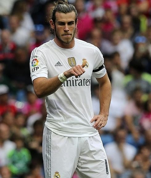 Bale, durante un partido. 