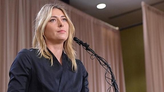 Maria Sharapova, el día que anunció su positivo. 