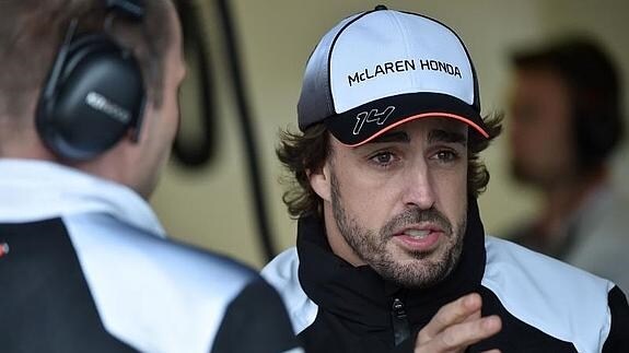 Fernando Alonso, piloto de McLaren Honda. 