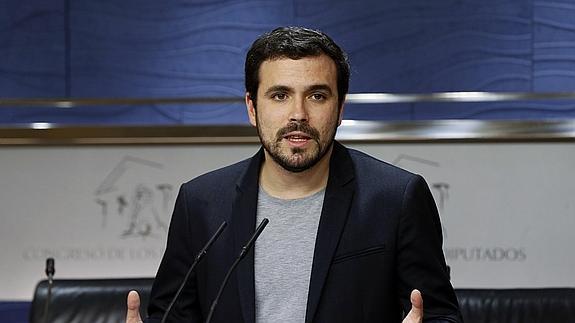 Alberto Garzón. 