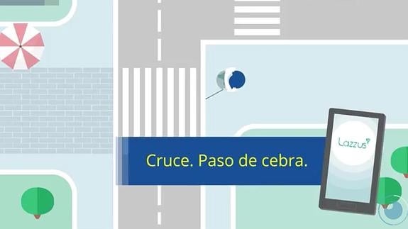 Esta app funciona como un asistente para personas con problemas de visión.