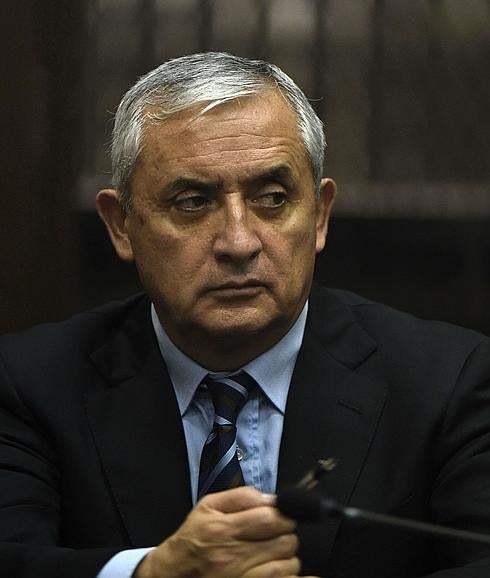 Otto Pérez Molina, expresidente de Guatemala. 