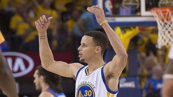 El base Stephen Curry.