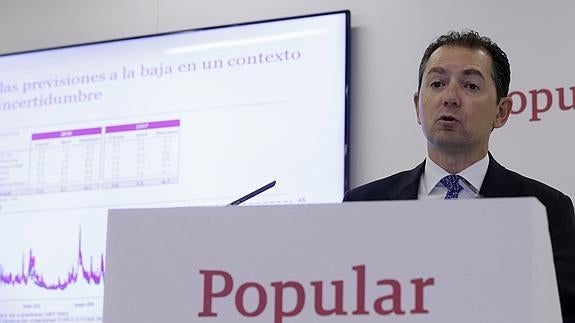 El consejero delegado del Banco Popular, Francisco Gómez Martín.