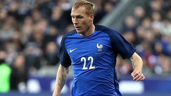 Mathieu, con la selección francesa. 