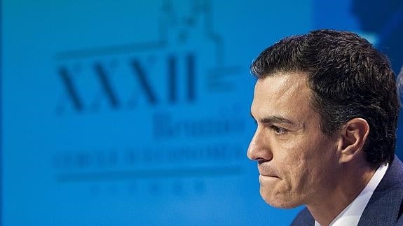 El secretario general del PSOE, Pedro Sánchez.